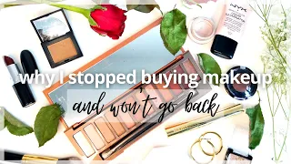 WHY I NO LONGER BUY MAKEUP: My No Buy & Relationship to Makeup // Ethics, Consumerism & Capitalism