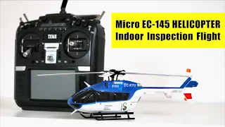 Scale EC-145 Helicopter - Indoor Inspection Flight