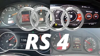Audi RS4 - Acceleration Battle