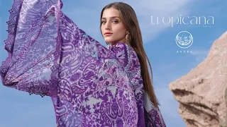 Ayzel by Afrozeh Tropicana Unstitched Lawn Vol. 2 |  Ayzel New Summer Unstitched Lawn Collection'24