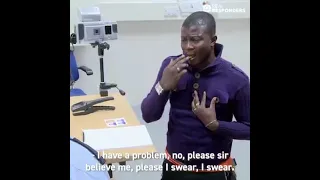 Nigerian Man that claimed he is 15years old to beat the UK immigration.