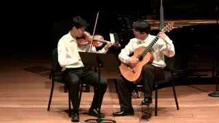 Paganini: Sonata Concertata in A major for Violin and Guitar, Op. 61