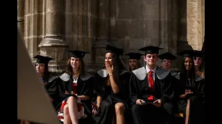 University of Kent Graduation Ceremony Canterbury Cathedral 14:30 Thursday 20 July 2023