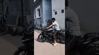 Rs Lover❤❤ new pulsar rs200 bs7 2023 Model Exhaust 🔊😱sound 😲#viral #ytshorts#trending 🔥🔥