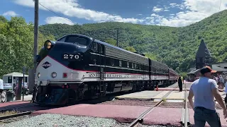 Reading & Northern EMD F Units on The Lehigh Gorge Scenic Railway (8/13/23)
