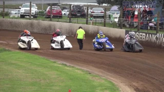 NZ SIDECAR GP - Rosebank Speedway 26.3.17