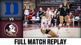 Duke vs. Florida State Full Match Replay | 2023 ACC Volleyball