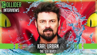 Karl Urban on The Sea Beast and The Boys Most Outrageous Moment