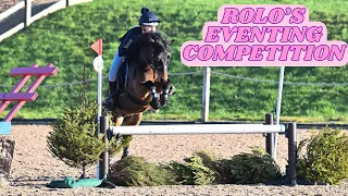 HARLOW AND ROLO'S FIRST ARENA EVENTING COMPETITION!