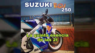 Suzuki RGV250 la quinta esencia de las motos 2 tiempos