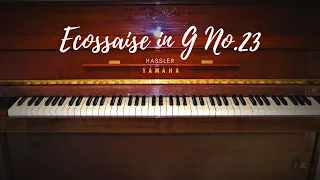 Ecossaise in G No.23 Op.38 - Hassler ABRSM 2021-2022 Grade 2 A3