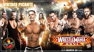 WrestleMania 26 - Vintage Picante