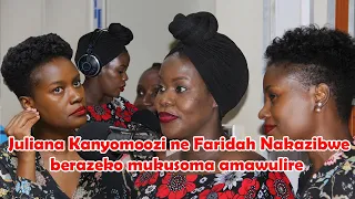 Faridah Nakazibwe Vs Juliana Kanyomozi mukusoma amawulire-Women's Day @CBSFM