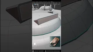 Modeling a Tank in Blender - Tutel Commander Hatch (Arijan) #shorts #blender #tutorial