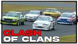 Absolutely Wild Historic Car Race Hit by Rain - ATCC Australian Touring Cars Blend Line TV