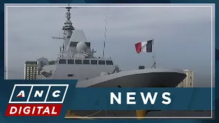 French Navy destroyer 'Bretagne' arrives in PH for five-day port visit | ANC