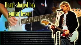 Heart-Shaped Box by Nirvana - Guitar lesson (With tabs)