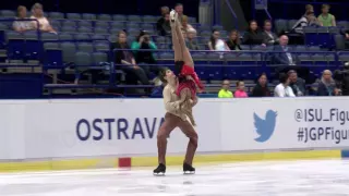 2016 ISU Junior Grand Prix - Ostrava - Free Dance Arina USHAKOVA / Maxim NEKRASOV RUS