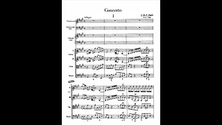 C.P.E. Bach - Cello Concerto in A major (w/score)