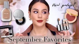 SEPTEMBER FAVORITES: Application +New Review|| Favorite Foundation,  NEW PURSE & PERFUME