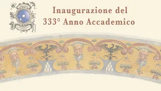 Inaugurazione del 333° Anno Accademico