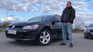 Volkswagen Golf 7 Sportwagen. Тест-драйв. Гонка с Skoda Octavia A7.