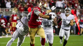 49ers Top 5 Plays vs. the Raiders | NFL Throwback