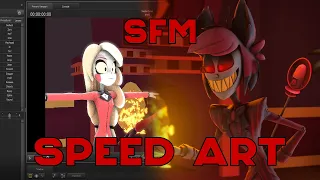 [SFM/Hazbin Hotel] Alestor Speed Art