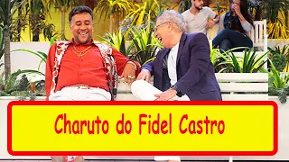 Carlos Alberto morrendo de rir com o Paulinho Gogó 20