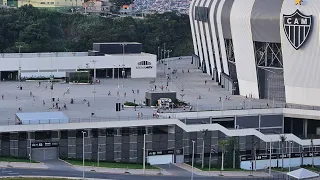 Nossa Arena MRV - ESPLANADA EMBELEZANDO NOSSA ARENA MRV. ...está ao vivo!