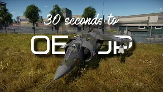 30-ти секундный обзор Harrier GR.1 в War Thunder