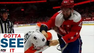 GOTTA SEE IT: The Best Of Tom Wilson’s Multiple Hits & Fights Against Flyers