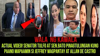 CATHERINE CAMILON LATEST UPDATE|SENATOR RAFFY TULFO AT SENATOR BATO PINAGTULUNGAN NA