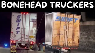 SWIFT TRUCKING INTO BRIDGES | Bonehead Truckers of the Week
