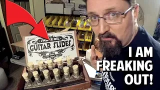 I'M FREAKING OUT!  The Delta Blues Museum called me about my guitar slides!