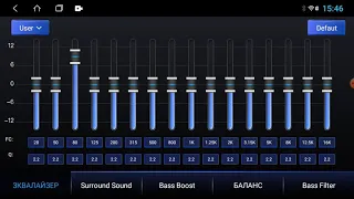 Как настроить эквалайзер,срезы и временные задержки в магнитоле на Android