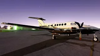 Flying to the Rocky Mountains in a Beechcraft King Air