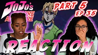 JBA: Golden Wind Part 5 Ep 35 - "The Requiem Quietly Plays, Part 2" REACTION!!