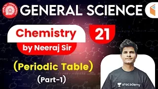 9:30 AM - Railway General Science l GS Chemistry by Neeraj Sir | Periodic Table (Part-1)