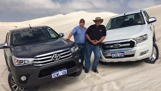 2016 Toyota Hilux vs Ford Ranger