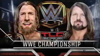 WWE TLC 2018: AJ Styles vs. Daniel Bryan (WWE Championship)