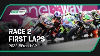 MotoE™ First Laps Race 2 ⚡️ | 2022 #FrenchGP