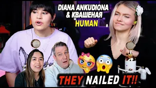 Diana Ankudinova & Квашеная - Human (Rag'N'Bone Man) cover | Dutch Couple REACTION