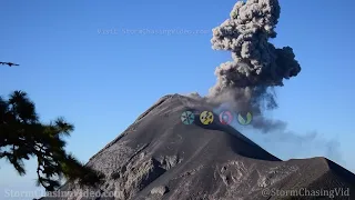 Volcan de Fuego eruption Guatemala - 24/02/2023