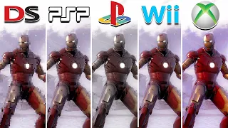 Iron Man (2008) NDS vs PSP vs PS2 vs Wii vs XBOX 360 (Which One is Better!)