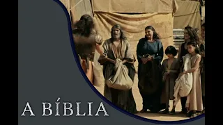 A BÍBLIA -A TERRA PROMETIDA: Calebe presenteia Raabe e sua família com tenda nova