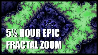 5½ Hour Epic Mandelbrot Fractal Zoom