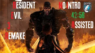 Resident Evil 3 Remake Speedrun No Intro Assisted in 42:56