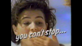 1991 Pringles Potato Chips "Once you pop.... Free jazzercis" TV Commercial