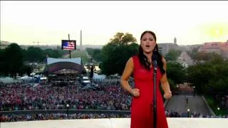 true HD Pia Toscano National Anthem ~ National Memorial Day Concert 2011